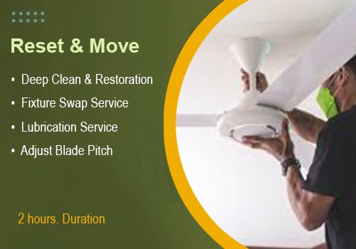 Move-In / Move-Out Ceiling Fan Cleaning