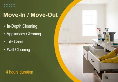 Move-In / Move-Out Room Cleaning